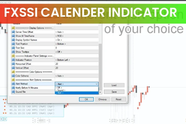 FXSSI.Calendar Indicator MT4