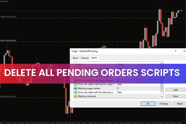 Delete All Pending Orders Script